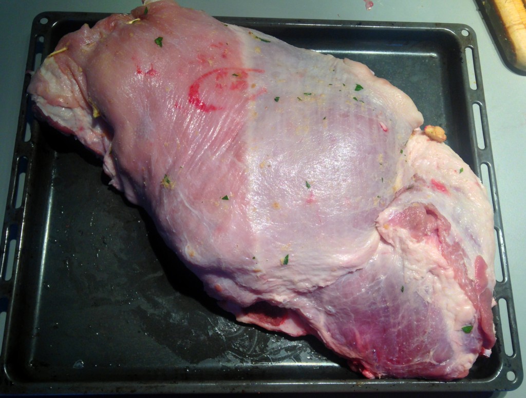 The Meat Project: Stuffed Veal Breast. Gefüllte Kalbsbrust.