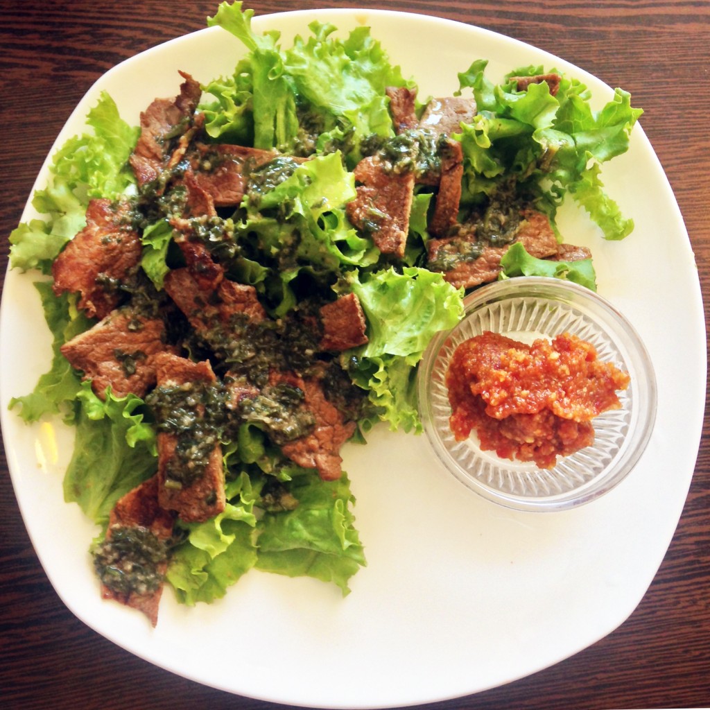 The Meat Project: Beef Salad. Rindfleisch-Salat.