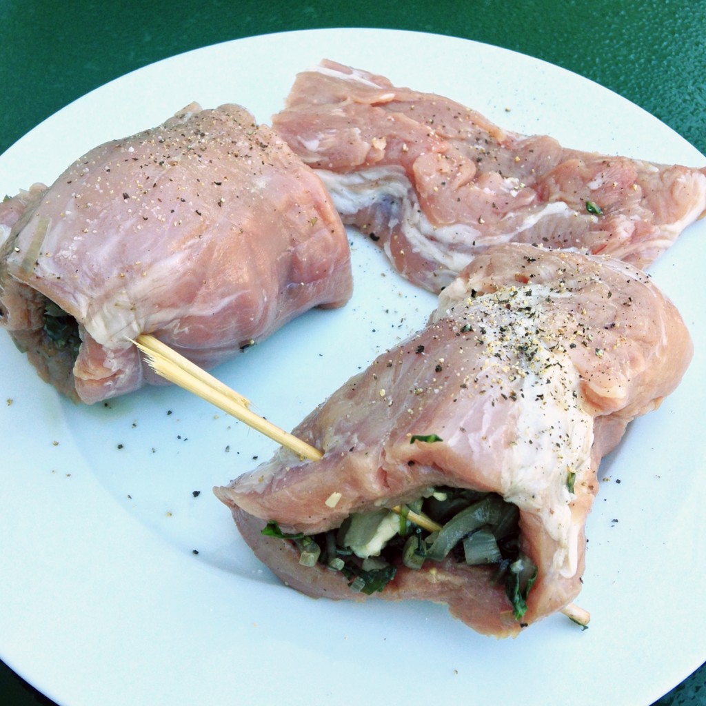 The Meat Project - Swiss Chard Filled Pork Filet. Schweinefilet gefüllt mit Mangold - Pork Schwein 