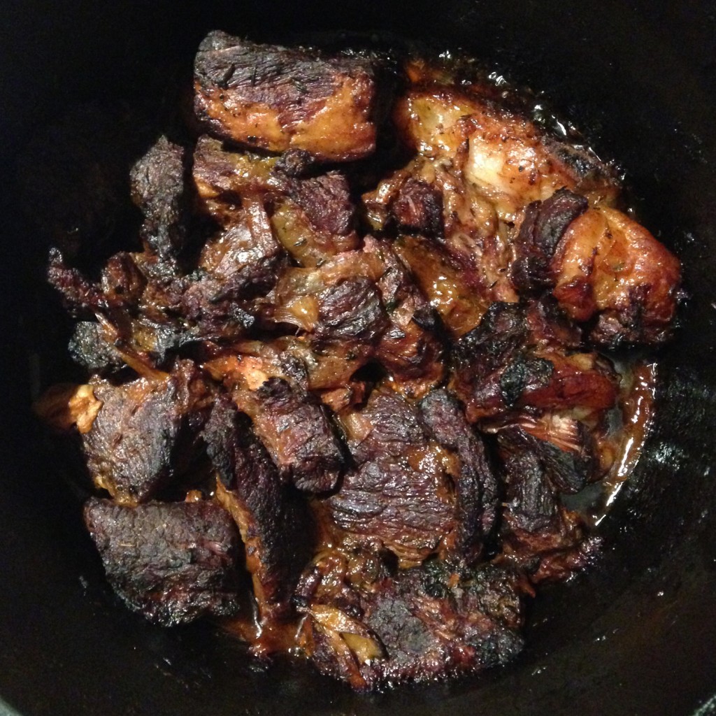 The Meat Project - Braised ShortRib and Foreshank - Geschmortes Beinfleisch und Wadschinken - Beef Rind - 05