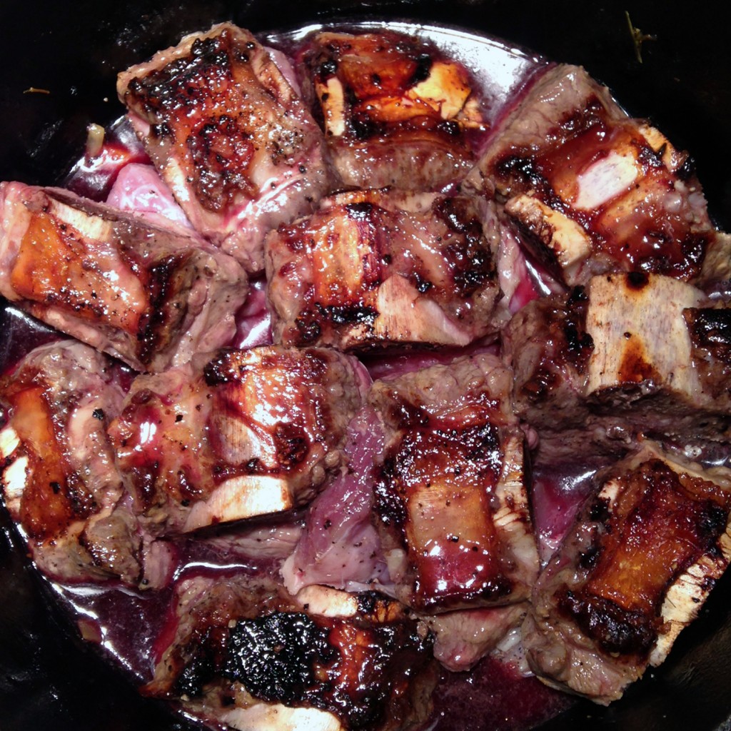 The Meat Project - Braised Beef Short Ribs - Geschmortes Beinfleisch - Beef Rind -  Chez Panisse Café Cookbook 