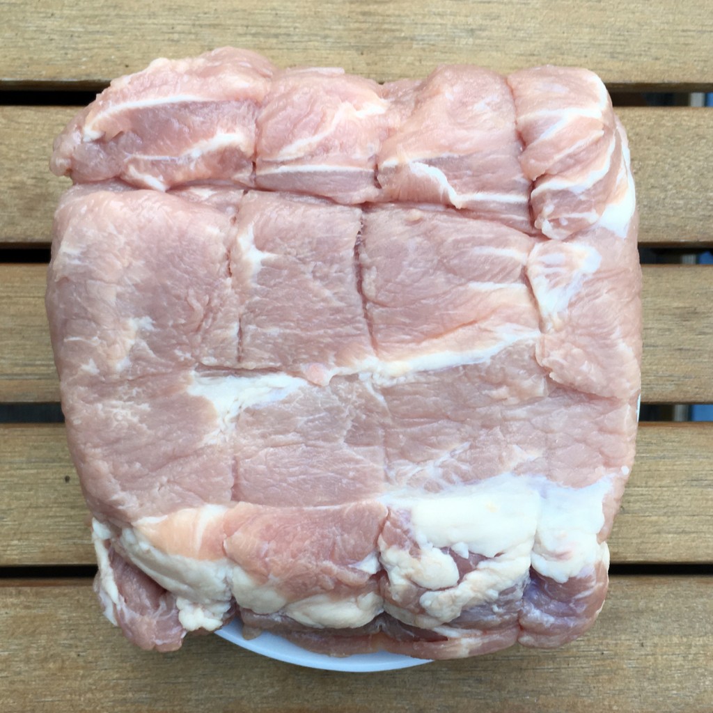 The Meat Project - pork Schwein - Schweinsbraten Schweinskarree - pork roast - organic bio